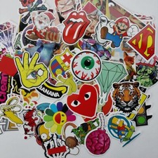 100Pcs Sticker Pack Bomb Vinyl Graffiti Decal Dope Skateboard Luggage Car Laptop