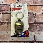 Marvel Iron Man 3 Head Pewter Key Ring Key Ring (Silver)