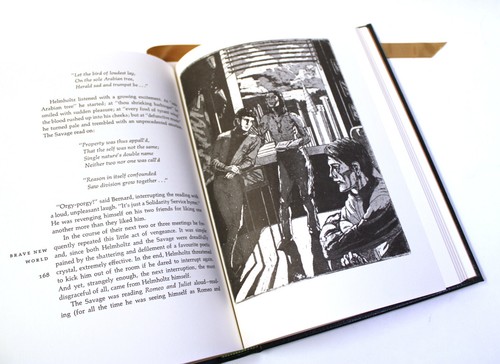 Brave New World Leather Bound Collector's Edition Easton Press - Foto 9 di 11