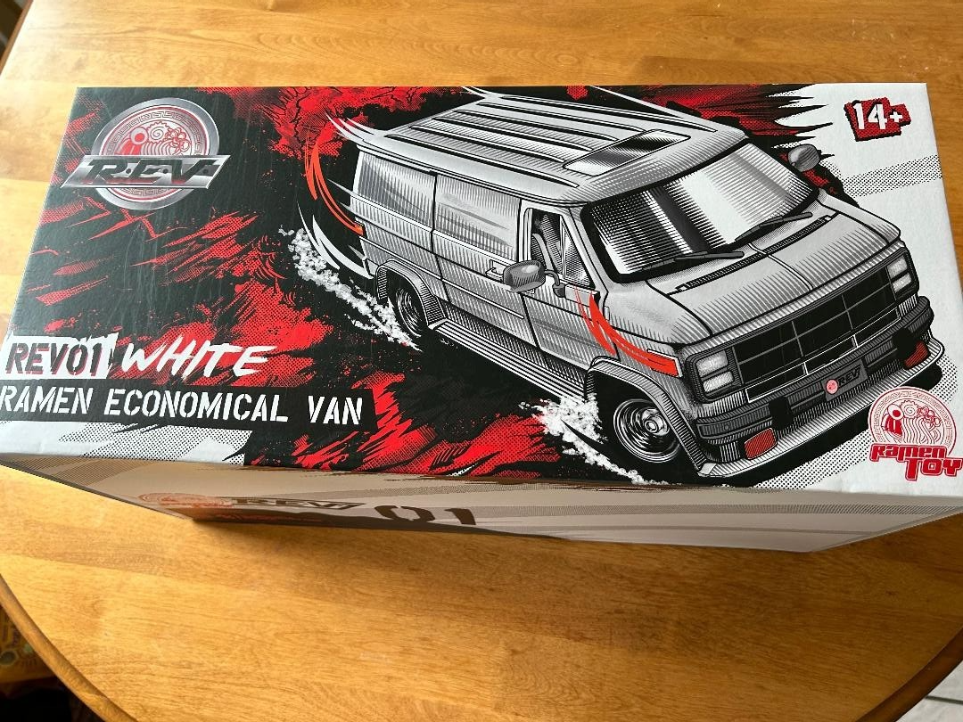 RAMEN TOY REV #01 WHITE MARVEL LEGENDS PUNISHER VAN 1/12 SCALE FOR