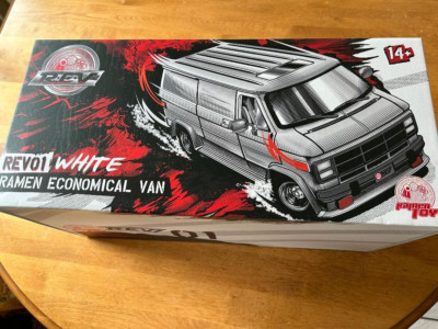 RAMEN TOY REV #01 WHITE MARVEL LEGENDS PUNISHER VAN 1/12 SCALE FOR 6'' FIGURES