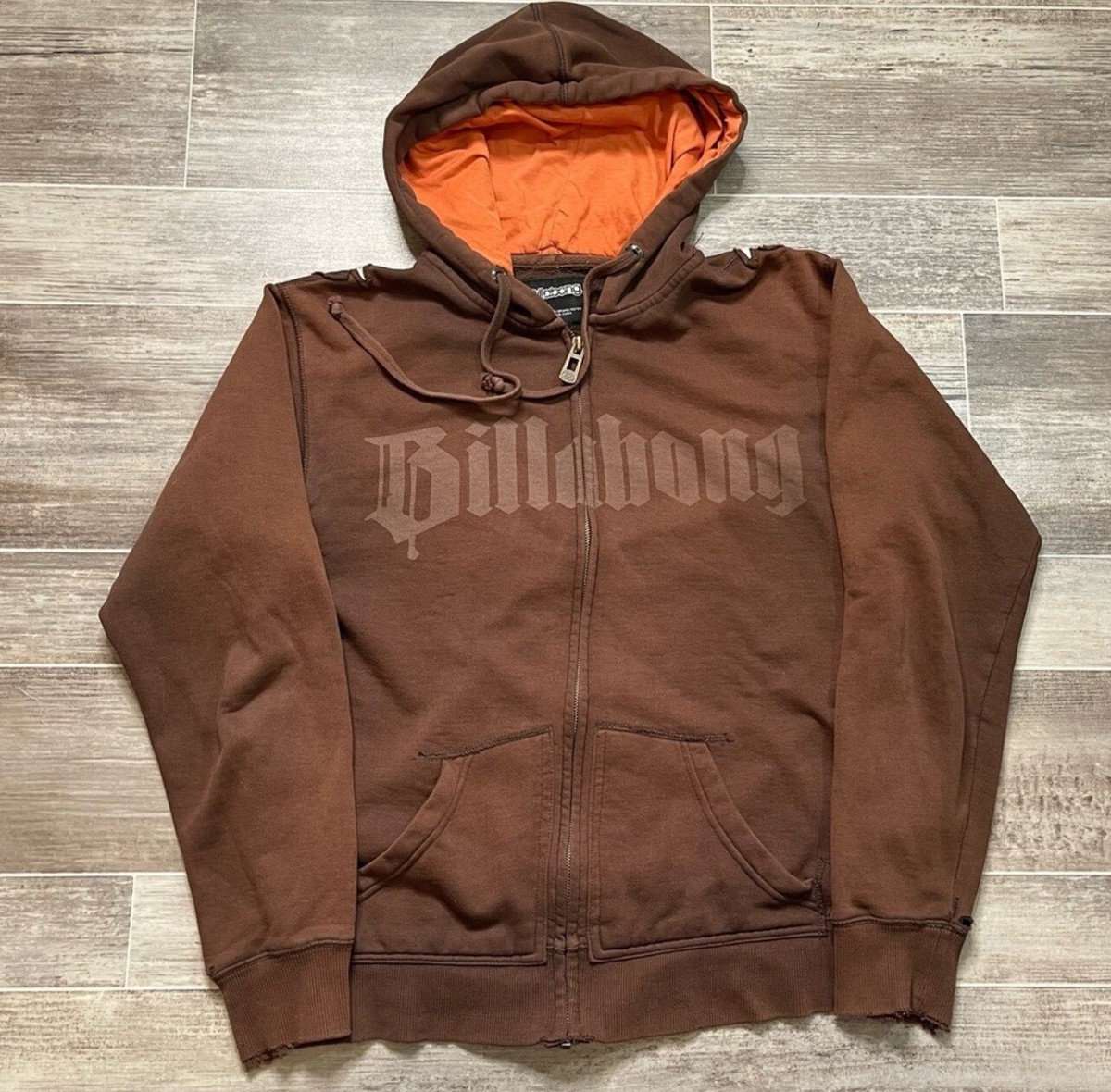 ヒップホップ+ラップ Boo Brown - For My Peoples Billabong Zip up Hoodie Size M - Etsy