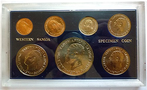1974 SAMOA / WESTERN SAMOA - OFFICIAL MINT SPECIMEN SET (7) - ORIG. RAM PKG - Picture 3 of 7