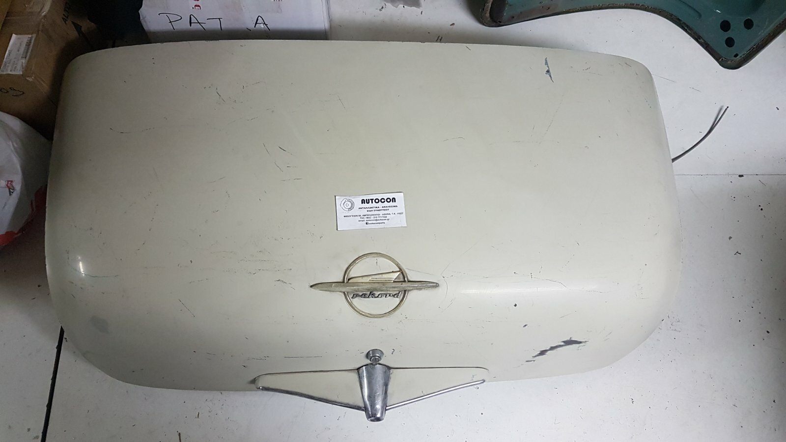 OPEL OLYMPIA REKORD REAR TRUNK LID