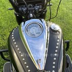 SC) YAMAHA MIDNIGHT STAR XVS950 VSTAR XVS950 LEATHER TANK PANEL PAD BIB COVER