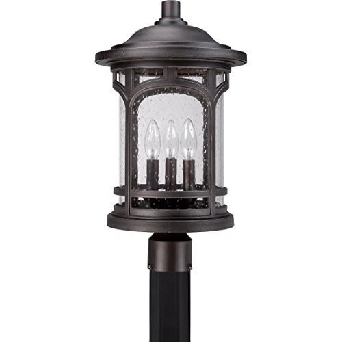 Quoizel MBH9011PN 3-Light Marblehead Outdoor Lantern in Palladian Bronze - Picture 2 of 9