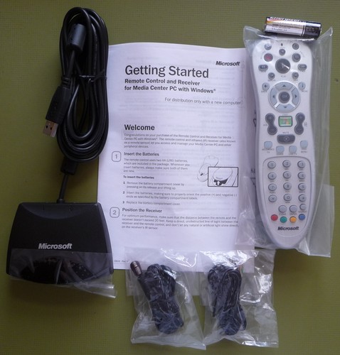 Microsoft Remote Keyboard for Windows XP Media Center Edition - NEU + SELTEN - Bild 3 von 5