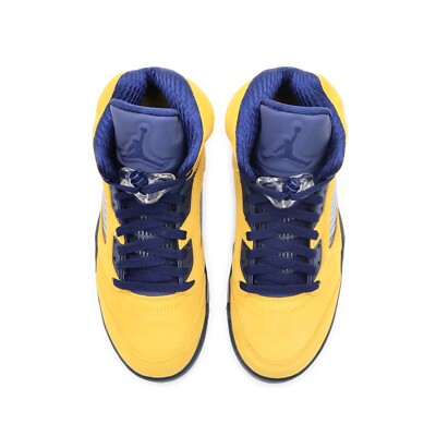 CQ9541-704 Nike Air Jordan 5 Retro SP Michigan Amarillo College