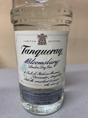 Tanqueray Bloomsbury London Dry Gin 47,3% 1 Liter  Limited Edition 