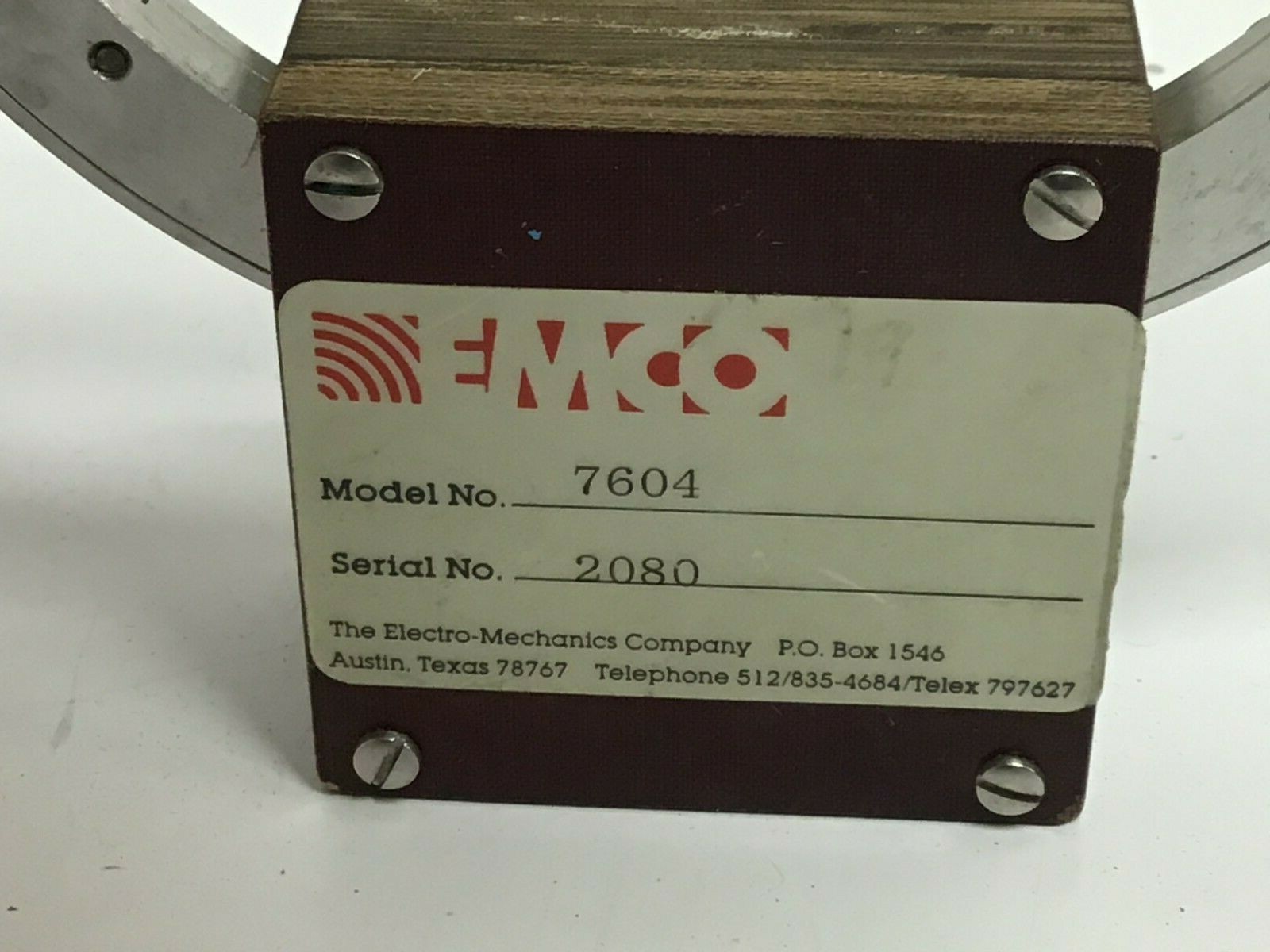 ETSLindgren/EMCO 7604 Field PickUp Shielded Coil Antenna