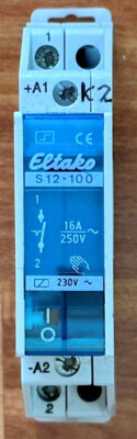 Eltako R12-100 - Installationsschütz, Ralais, 230V, Hutschiene