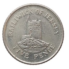 2006 Jersey 5 Pence Copper-nickel Coin Elizabeth II X168