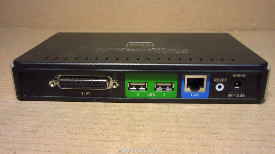 D-LINK DPR-1061 3-Port Multifunction Print Server Parallel USB LAN EXCL PSU - Bild 2 von 4