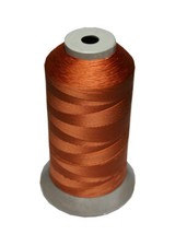(0,01&euro;/m) Sattlergarn Zwirn 14x2x3 Polyester 1000m braun &Oslash; 0,3mm (5093)