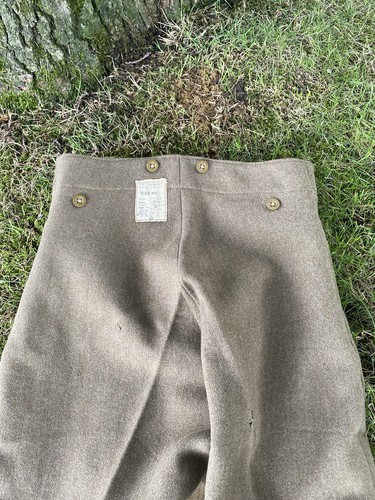ww2 british 1944 Dday dispatch riders pants breeches - Picture 11 of 12
