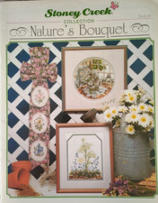 cross stitch "Nature's Bouquet" by Stoney Creek; 12 beautiful designs