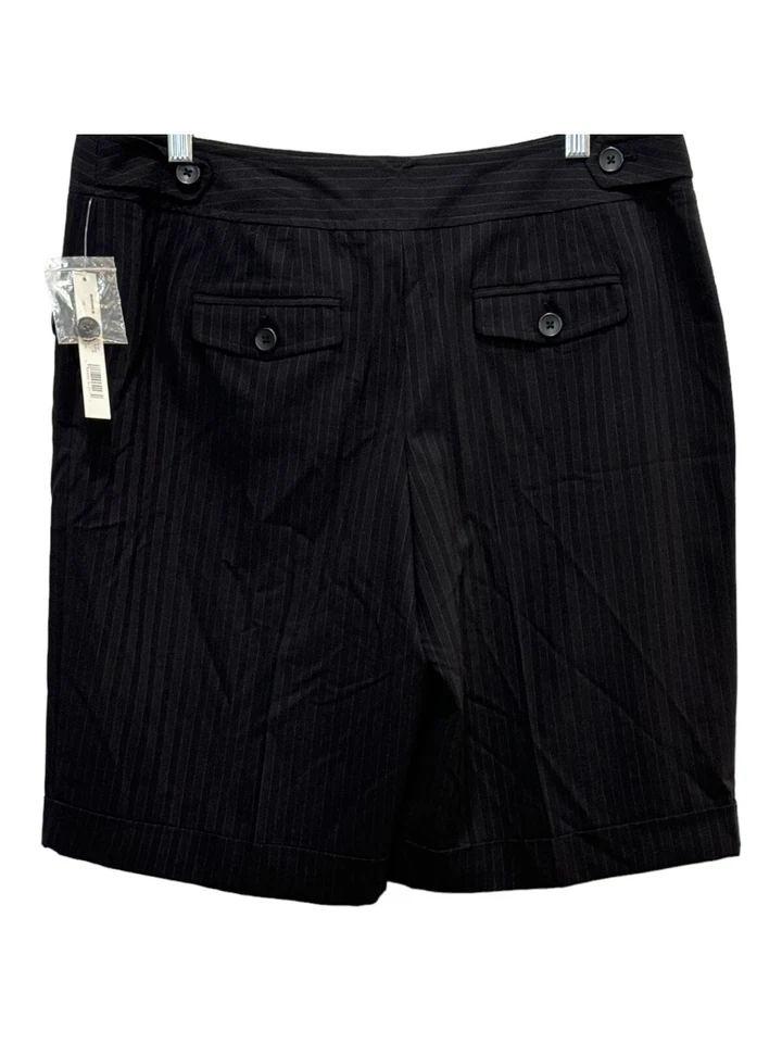 Apt 9 Misses Get Shorty Black Tie Shorts, Stretch Ava Size 14 NWT - Image 2 of 2