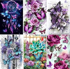 6 Pack Butterflys Diamond Painting Kit Full Drill Butterflys diamond painting