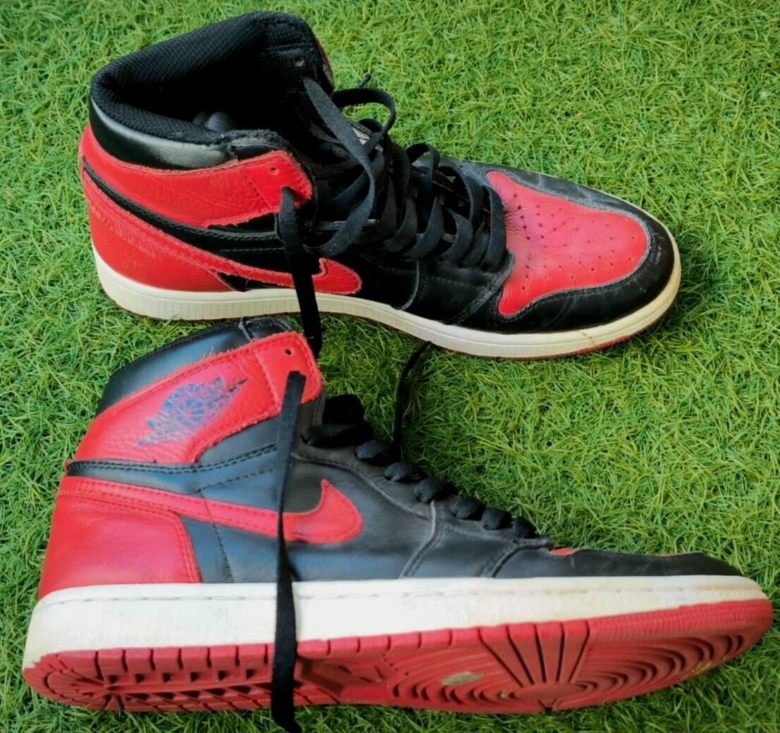 Nike Air Jordan 1 Retro High Bred Banned 2016 555088-001 Size US