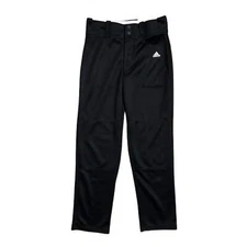 Adidas Little League Baseball Pants Youth Boys Size Medium Black