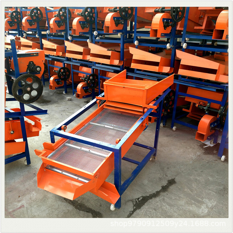 Linear Vibrating Sorting Sieve Machine/Grain Sifter ScreenMachine ...