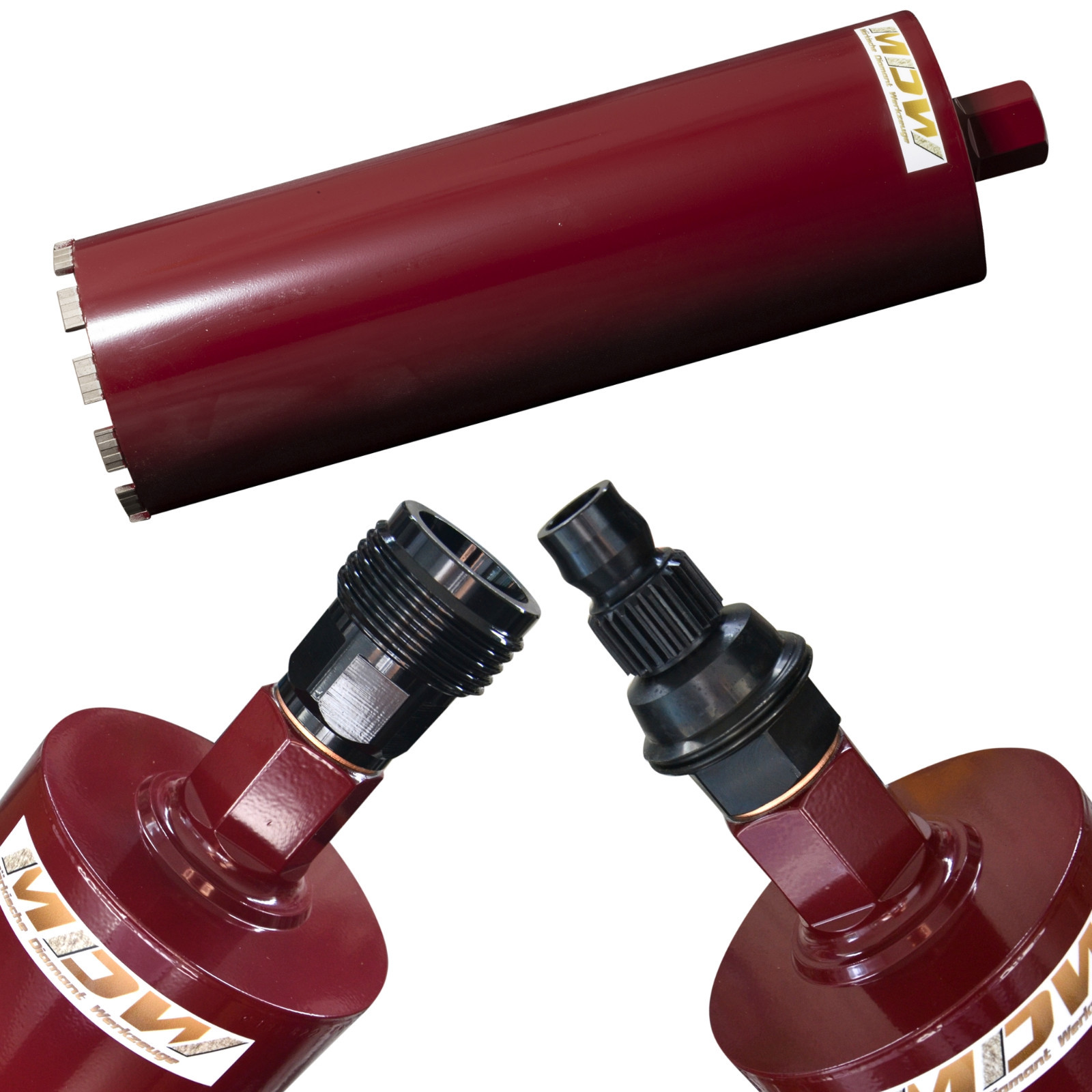Produktbild von Omeio DD-BU Adapter Für Diamantbohrkronen – 1-1/4 UNC Gewinde Für Kernbohrgeräte (EAN 0784228549670)