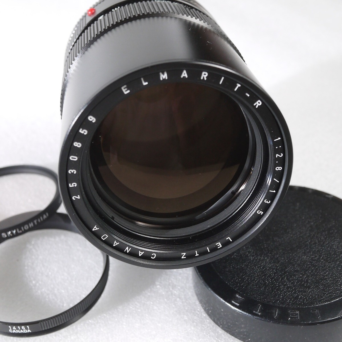 MALAIKA - 7391 良品 LEITZ ELMARIT-R 135mm 2.8 Leitz Elmarit-R 135mm 1:2.8 MF Leica 35mm SLR Prime Lens