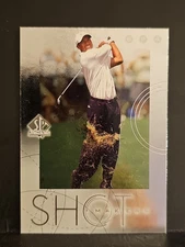 2001 SP Authentic Shotmakers #1 Tiger Woods HOF 