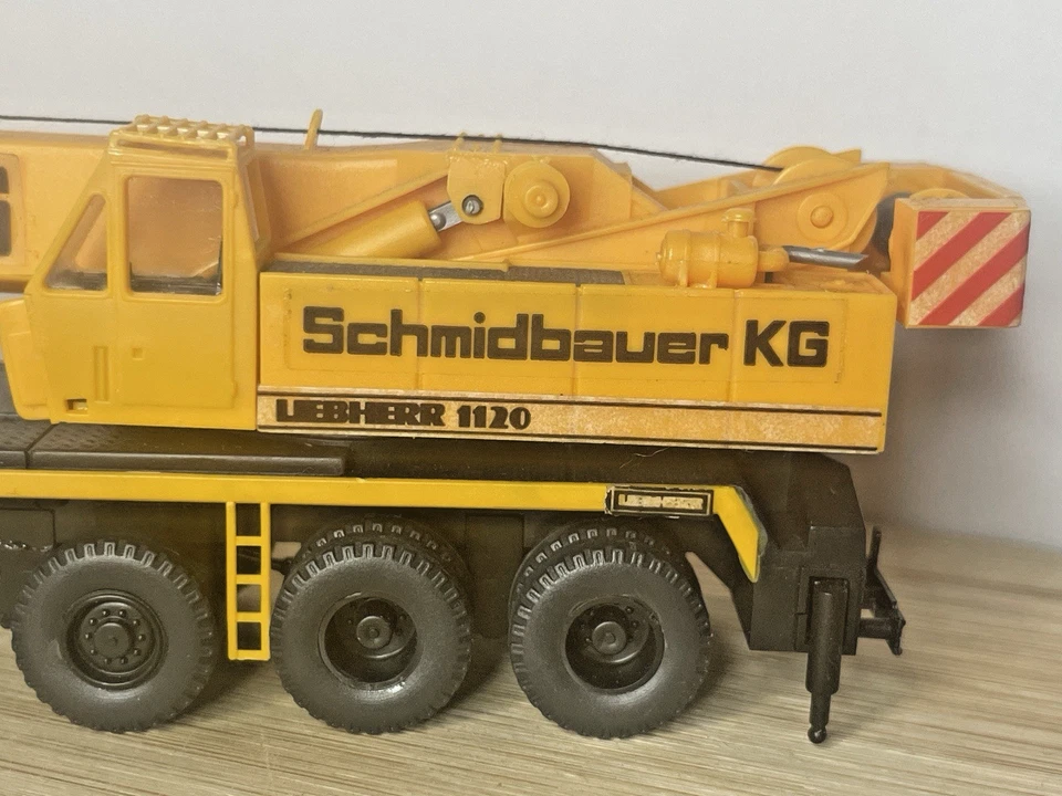 Autogru telescopica Conrad 2072 Liebherr LT 1120 Schmidbauer KG cantiere H0 1:87 - Immagine 2 di 4