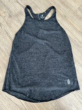 Free People Movement Gray Racerback Tank Top Small NWOT