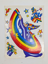 Bj Decal Specialties Rainbow Wizard Witch Magic Sticker Decals Vintage 1980s 80s Bj Decal Specialties Rainbow Wizard Witch Magic Sticker Decals Vintage 1980s 80s