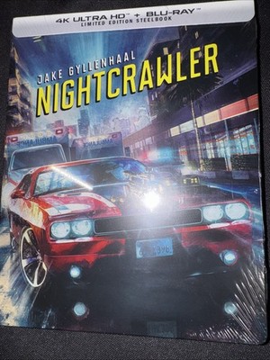 Nightcrawler STEELBOOK [4K UHD Ultra HD + Blu-ray] Shout - BRAND NEW SEALED