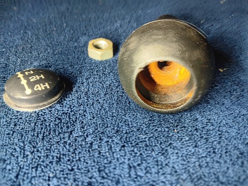 94-18 Dodge Ram Pickup 4WD Manual Transfer Case Shifter Knob Ball Straight Shift - Picture 3 of 4