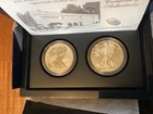 2013 american eagle west point silver 2-coin set