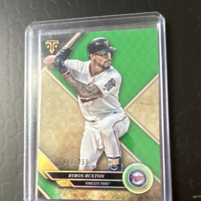 Topps 2017 Triple Threads Triple Take Byron Buxton #TTT-25 Twins MLB /250