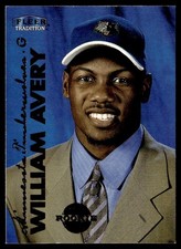 1999-00 Fleer Tradition William Avery Rookie Minnesota Timberwolves #202