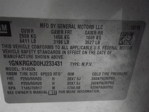 AC Compressor Fits 13-23 ENCLAVE 1719332 - Picture 12 of 12