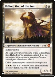 Heliod, God of the Sun - The List Reprints