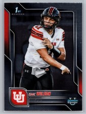 2025 Bowman Chrome University #85 - Isaac Wilson - Utah Utes