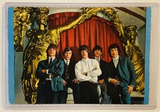 Rolling Stones Deckle Edge Postcard Color 1960s Rueger Germany Michael Lyons 317