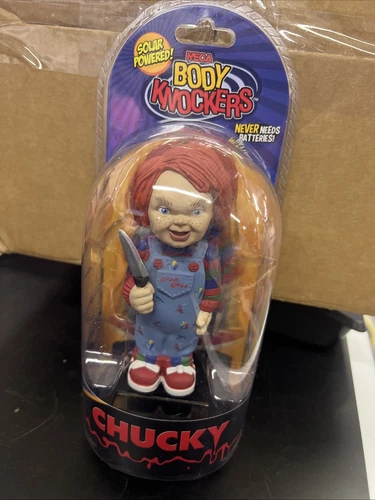 Chucky Body Knockers Solar Powered rocks back and forth 6.5" neca 2004 …W