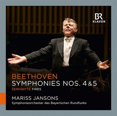 Jansons / Bavarian R - Symphony Nos. 4 & 5 - Serksnyte: Fires Fires [New CD]