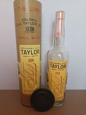 Colonel EH Taylor Small Batch Bottled In Bond Bourbon Tube & Empty Bottle