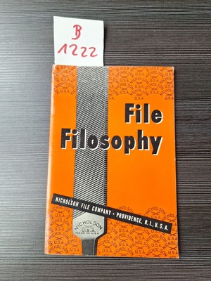 File Filosophy Nicholson File 1956