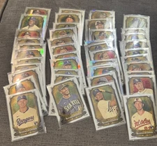 Lot of 2024 TOPPS ALLEN & GINTER  Chrome Parallel cards Lot Of 41