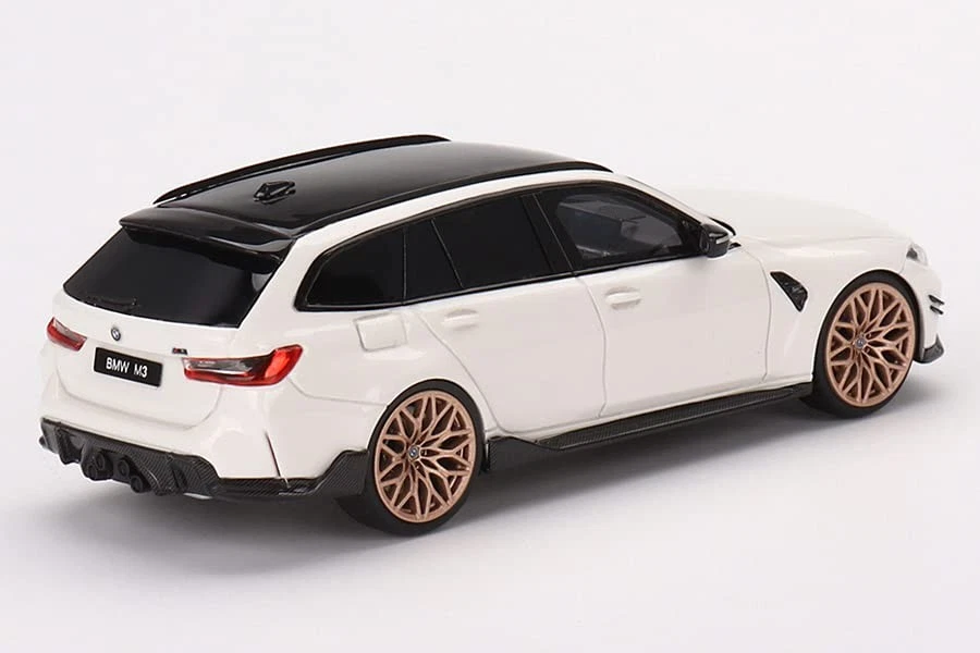 TSM MODEL 1/43 BMW M3 M Performance Touring (G81) Alpine White - Image 2 of 4