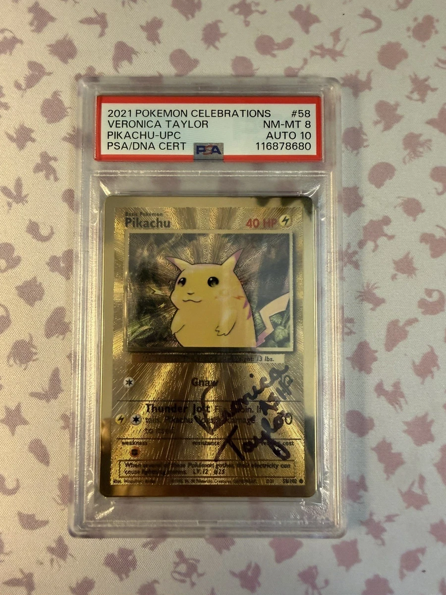 Pikachu Pokémon TCG Metal Individual Collectible Card Game Cards