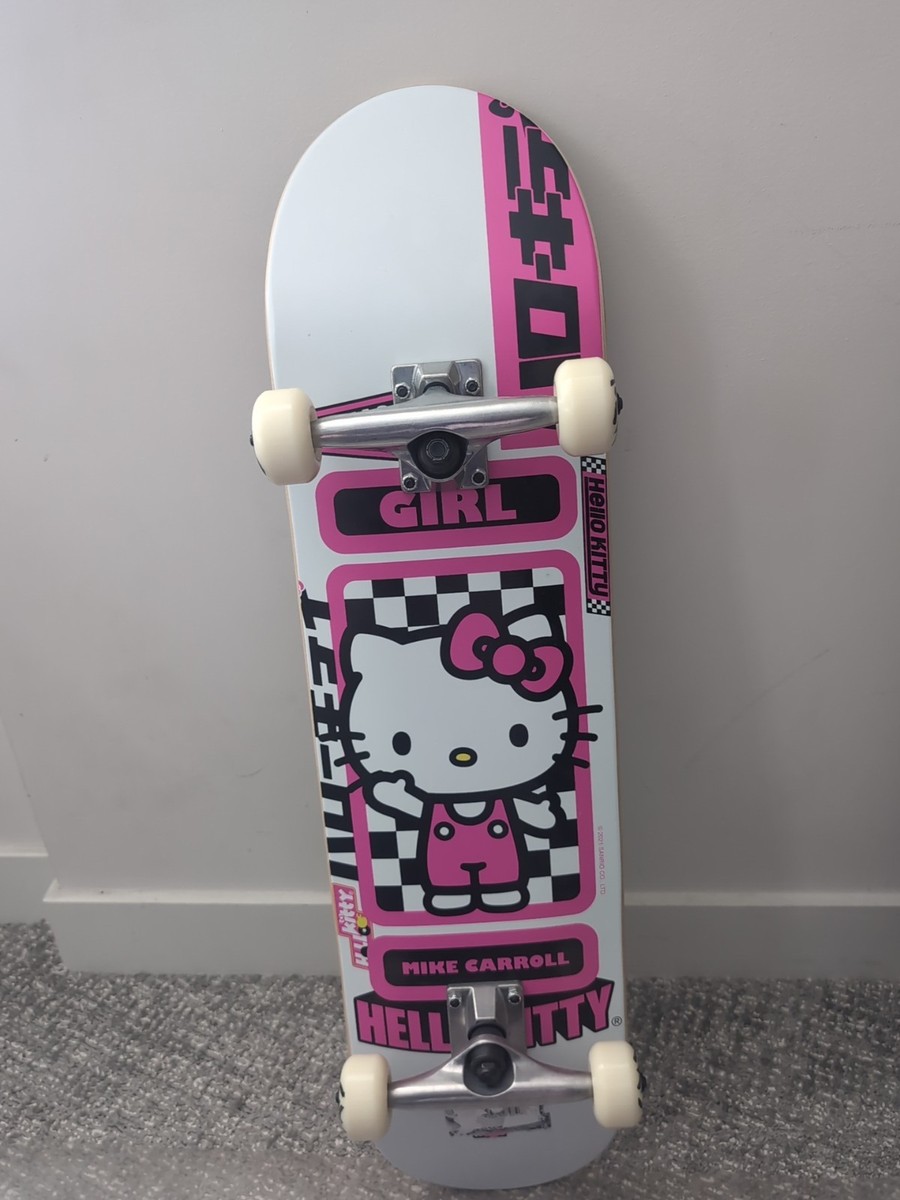 New Mike Carroll x Girl Hello Kitty Skateboard Limited Edition | eBay