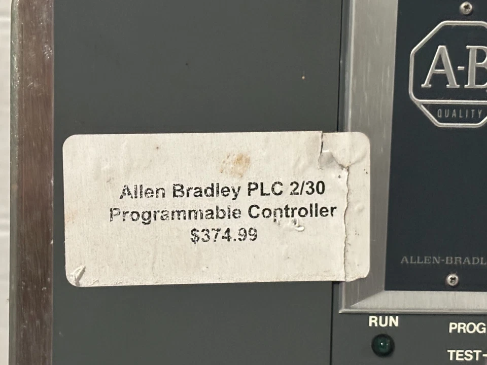 Программируемый контроллер Allen Bradley PLC 2/30 1772-LP3 / серийный A / 120/240V - Изображение 3 из 4