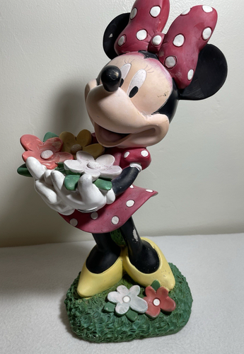 Backyard Glory Disney Minnie And Mickey Mouse Resin 14 Inch Garden Statues - Picture 10 of 24